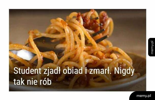 Nigdy nie umierajcie po posiłku