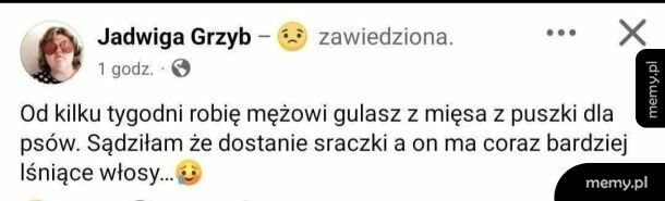 Lśniące włosy.