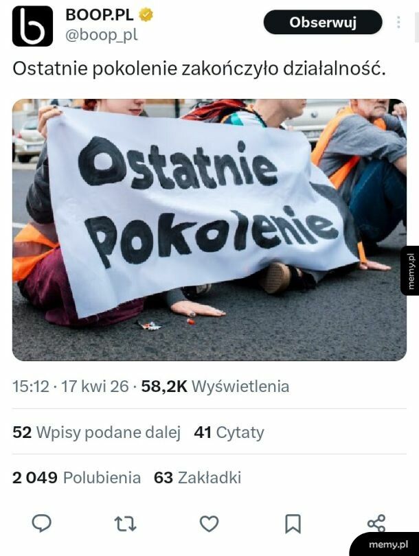 Co prawda niczego nie osiągnęli, ale za to w*****li mn&oacute;stwo os&oacute;b