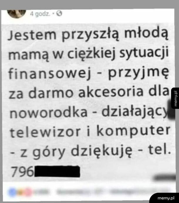 W dzisiejszych czasach strasznie wymagające są te noworodki