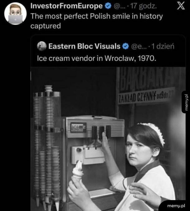 Piękny polski uśmiech