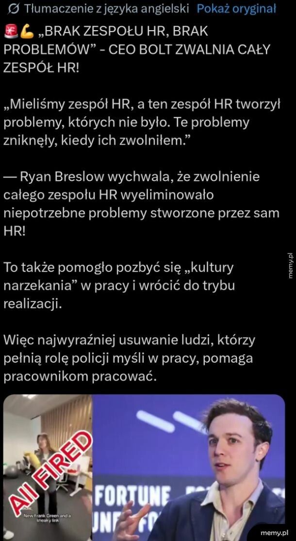 No kto by pomyślał