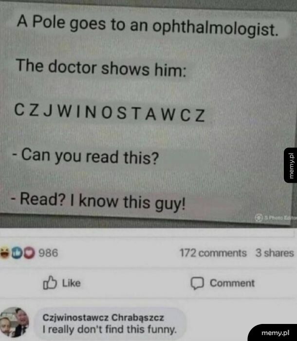 Żart o Polakach