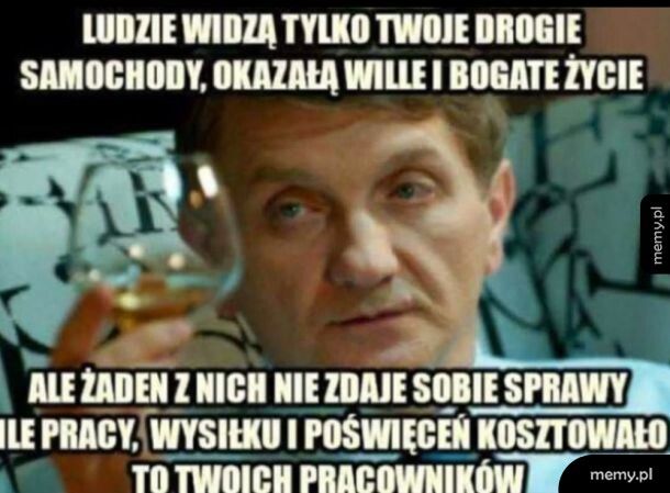Samo się nie zarobi