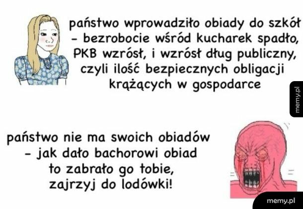 Mem: Doucz się ekonomii dziewczynko