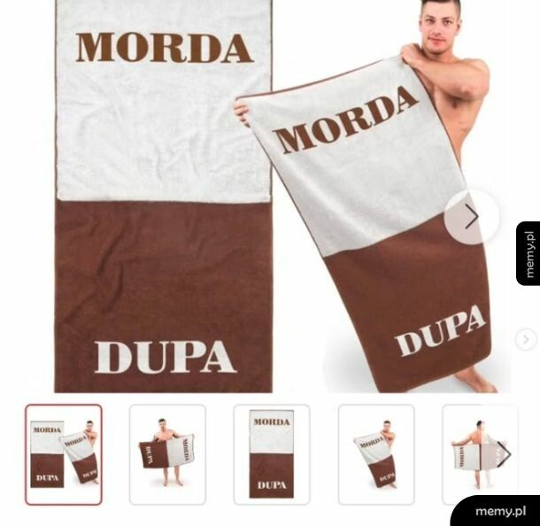 Ręcznik dla chłopa