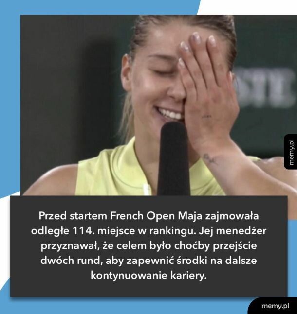 Chyba jej się udało