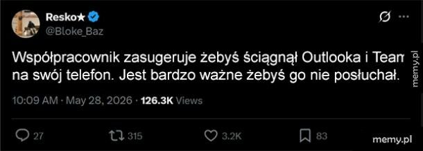Mem: Nie rób tego
