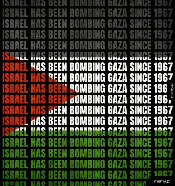 Mem: Izrael bombarduje Gazę od 1967