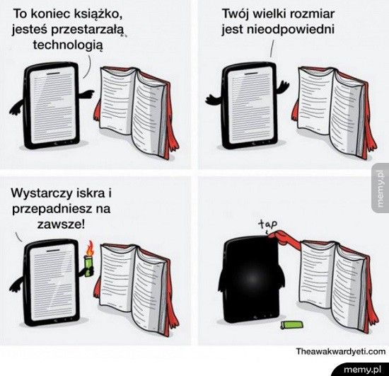 Książka vs ebook