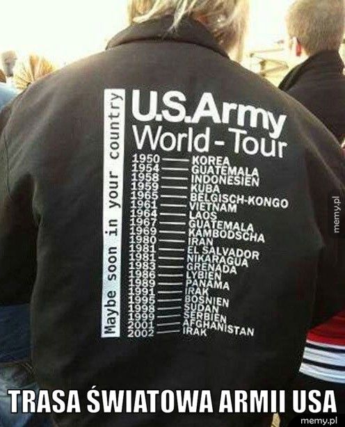  Trasa światowa armii USA