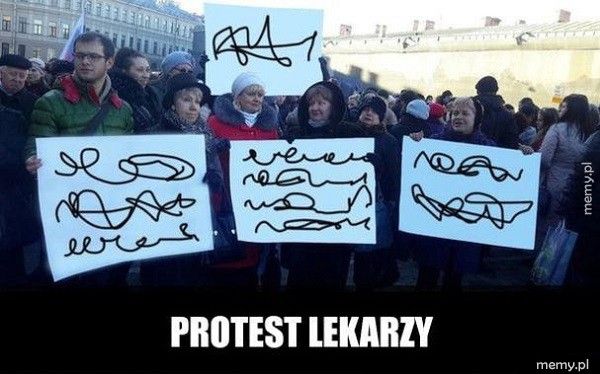 Protest lekarzy