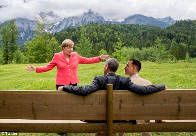 Merkel, Obama i Forrest Gump