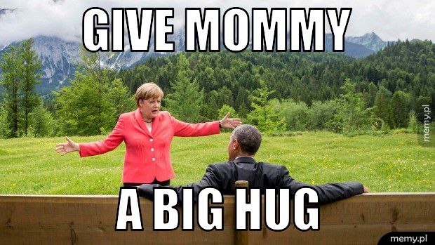Give mommy a big hug