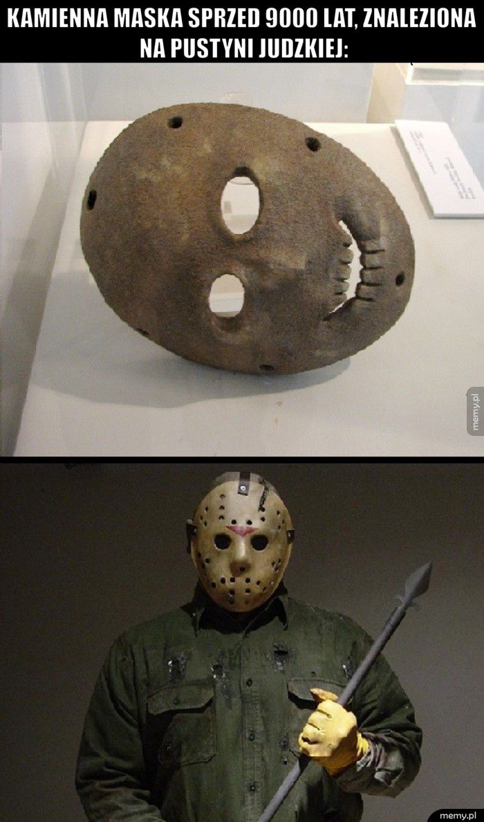Kamienna maska sprzed 9000 lat, znaleziona na Pustyni Judzkiej: 