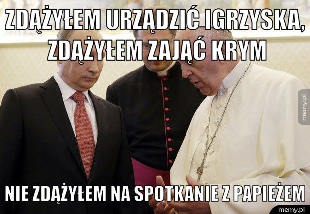 Spotkanie papieża Franciszka z Putinem