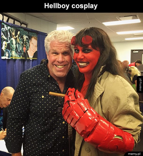 Ciekawy cosplay Hellboya