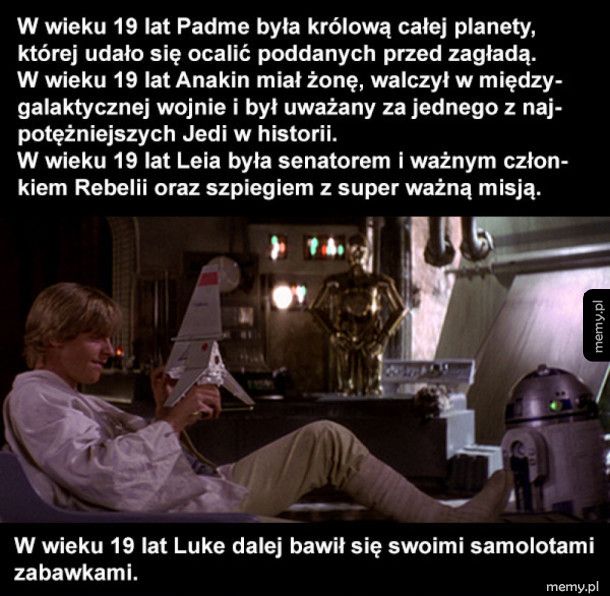 Tymczasem Luke Skywalker