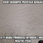 Kiedy długopis przestaje działać