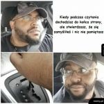 Odjazd podczas czytania