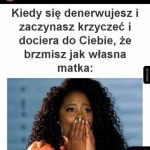 O matko...