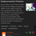 "Nadpracowitość Polaków"