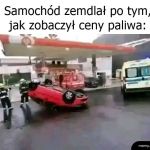 Zemdlał z przerażenia