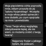 Mała fryzjerka