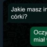 Intencje wobec córki