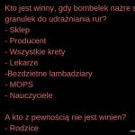 No tak, wszyscy winni