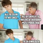 Teraz ja jestem tym chłopem z kolekcją śrub
