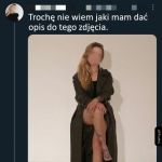 Napisała laska z tyłkiem na profilowym