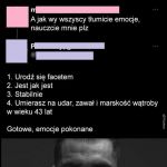 Męskie emocje