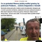 Niemcy jeżdżą wzdłuż granicy i podrzucają imigrantów