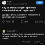 Samotność wśród mężczyzn