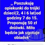 Opiekunka dla dzieci