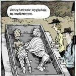 Małżeństwo  w zaświatach po latach