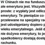 Chińskie emerytury
