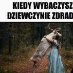 Biały jeleń, jak ten szampon.