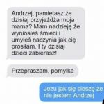 Przerąbane chłop ma