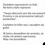 Dziwne zaproszenie