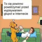 Pies przyjacielem człowieka.