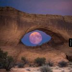 Zdjęcie zrobione w  parku narodowym Arches w Utah